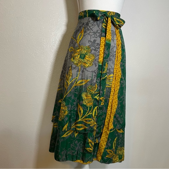 Dresses & Skirts - Silk Rayon True Wrap Skirt
